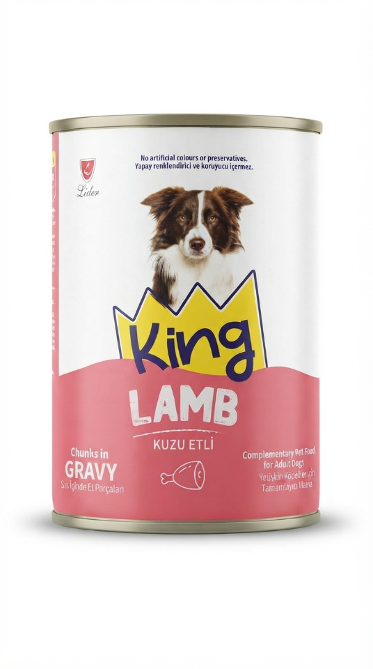 Aliment Premium pour Chiots – Agneau en Sauce