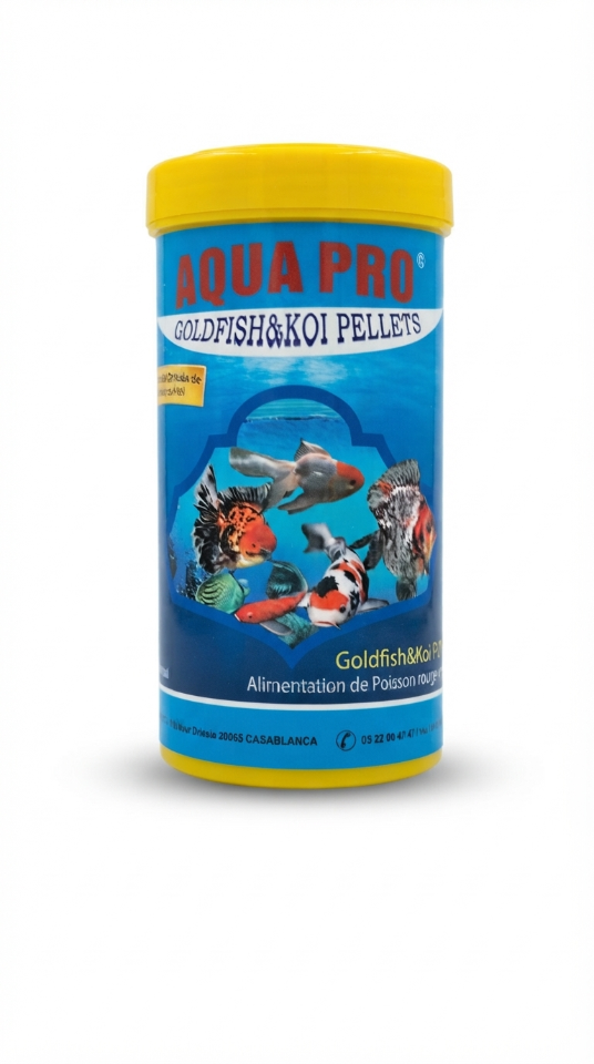 Aliment en flocons pour poissons rouges & Koi