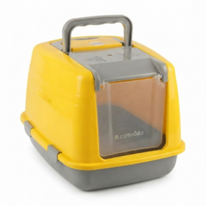 Biotoilette pour chat – Jaune