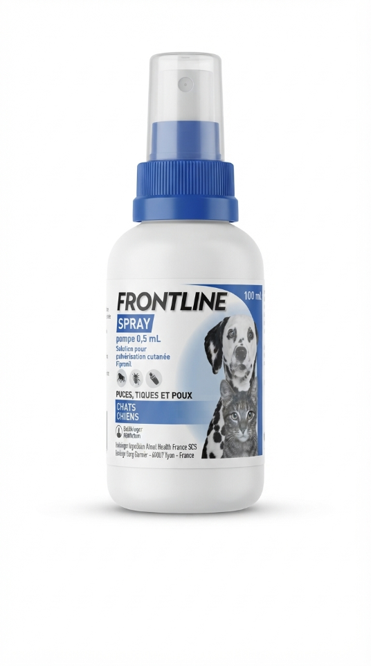Frontline Spray Chats Chiens 100ml