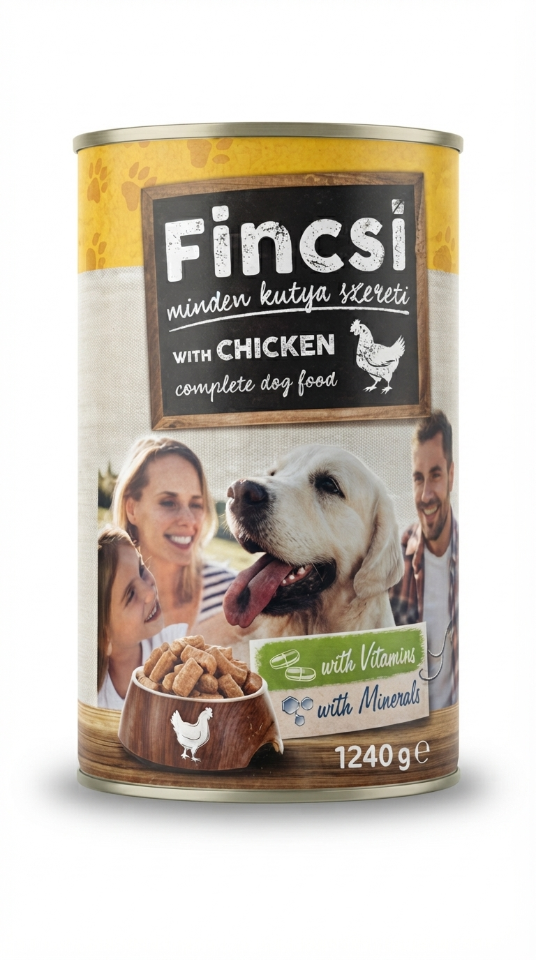 Pinson de poulet en conserve 1240 g
